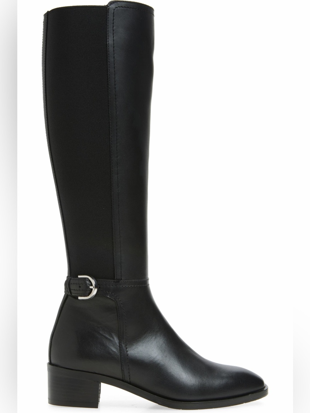 Aquatalia Roxy Weatherproof Tall Boot Black Leather